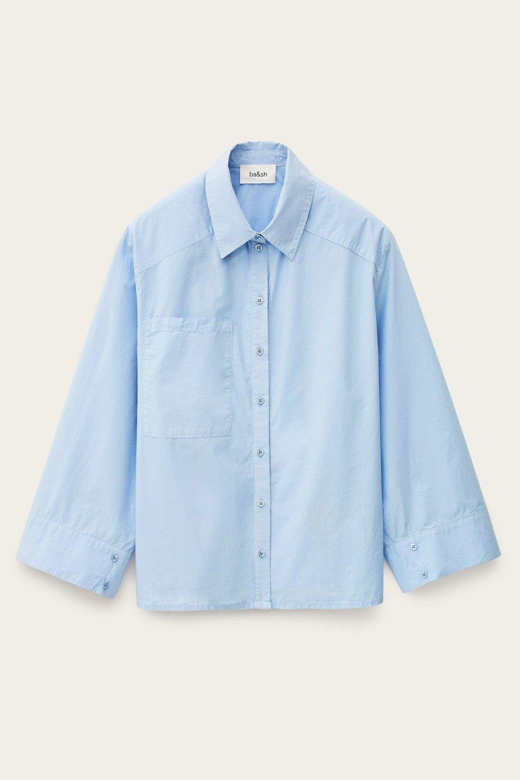Oversize Shirt Adam Blue