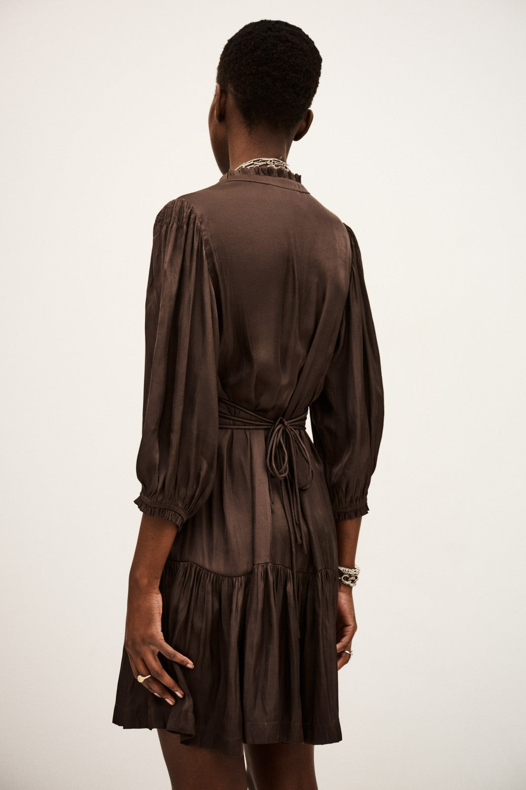 Short Dress Cyriala Chocolat