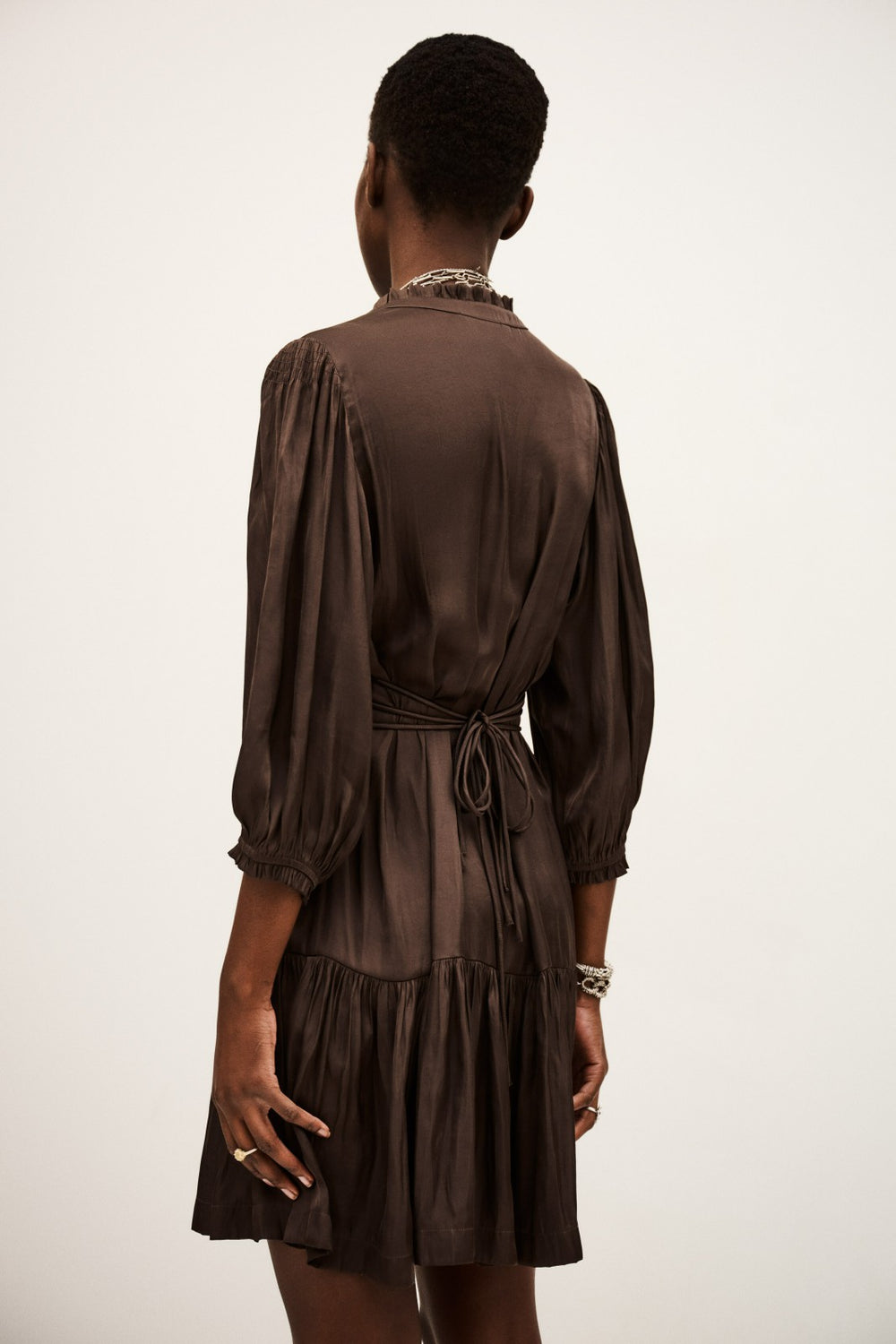 Short Dress Cyriala Chocolat