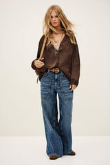 Long-Sleeved Shirt Cessia Chocolat