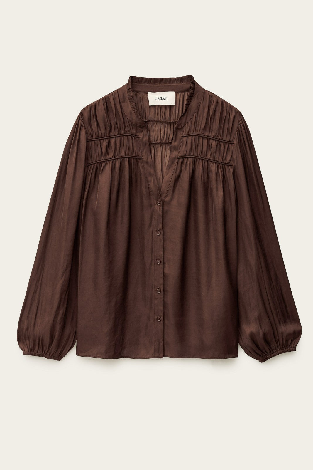 Long-Sleeved Shirt Cessia Chocolat
