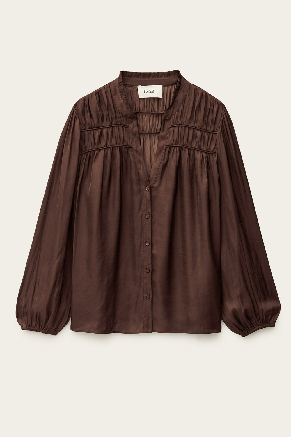 Long-Sleeved Shirt Cessia Chocolat