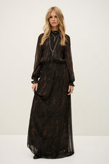 Maxi Dress Smoky Marron