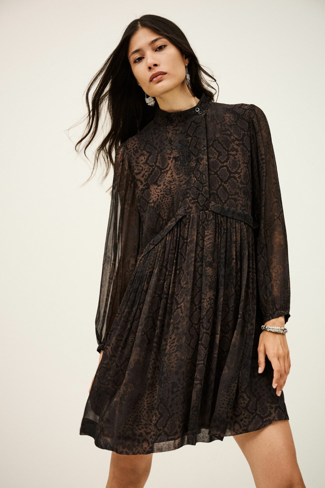 Short Dress Simba Marron