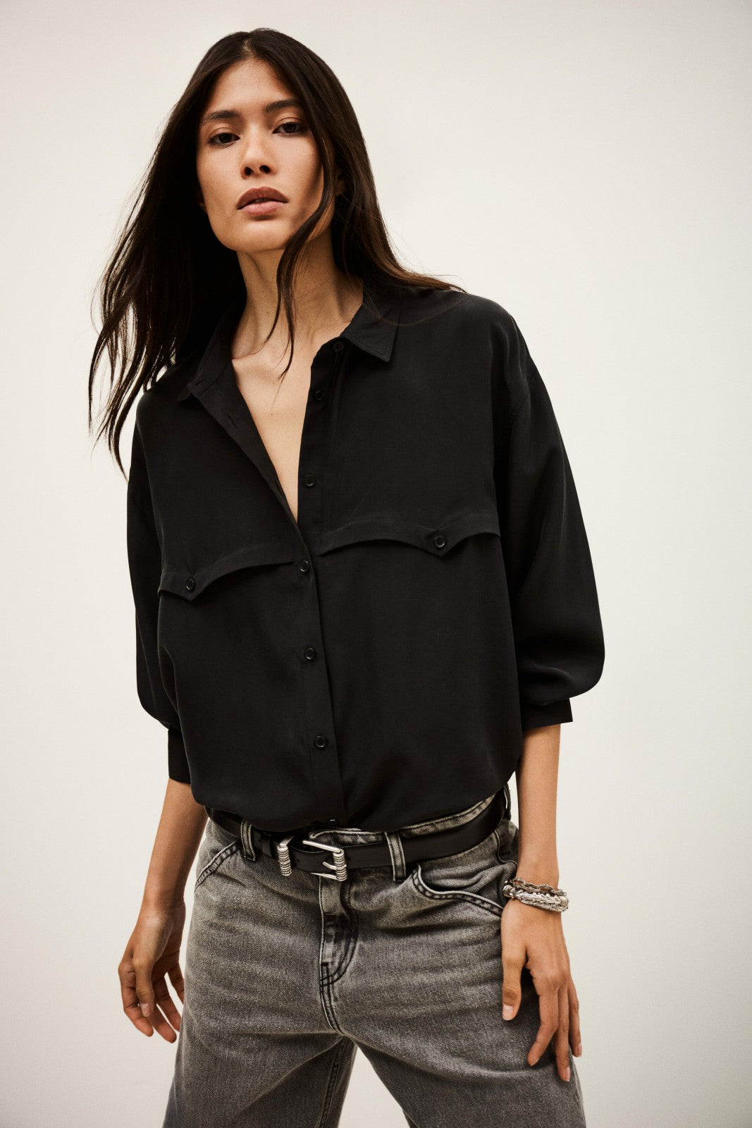 Shirt Haora Gris