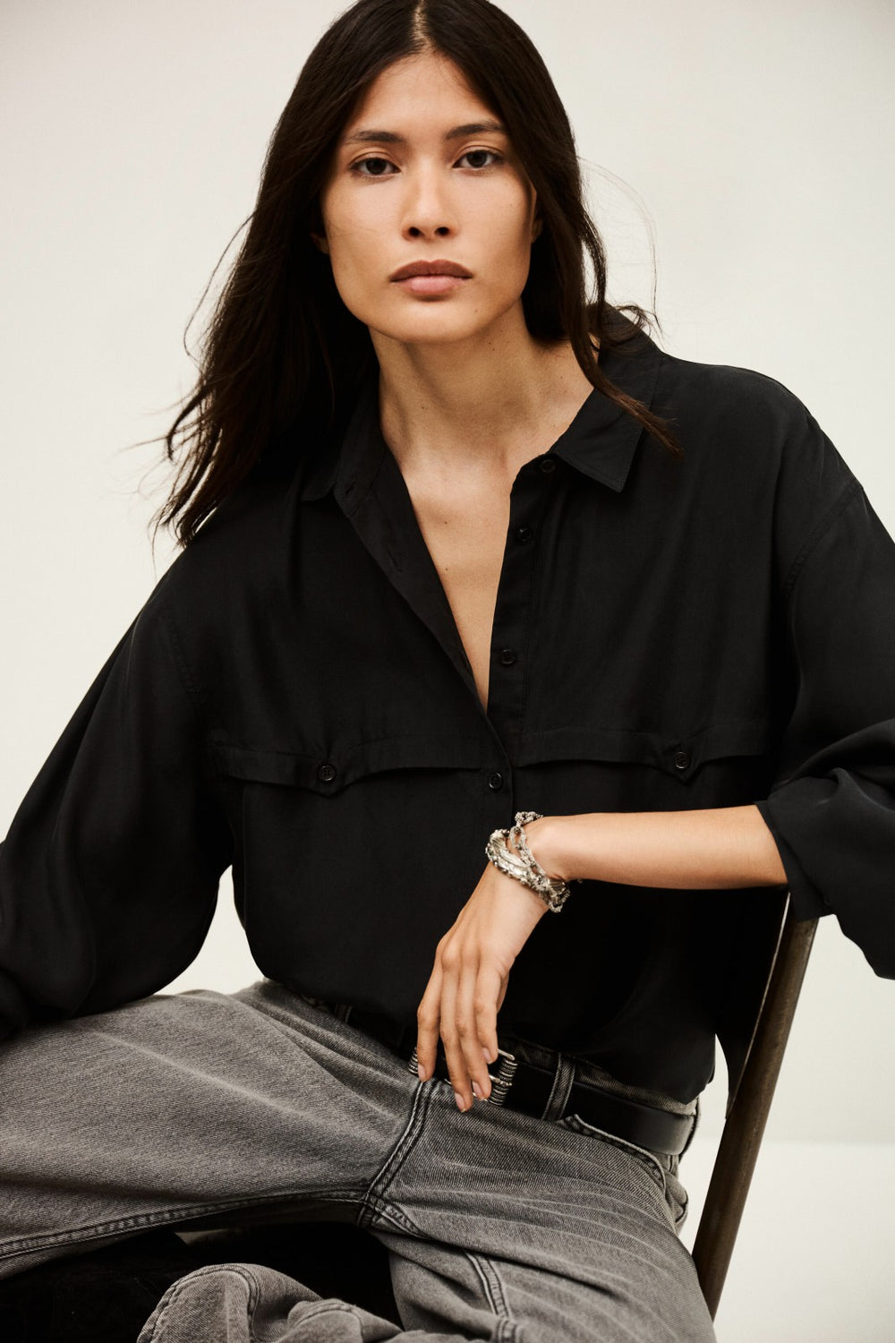 Shirt Haora Gris