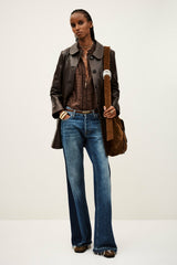 3/4-Length Coat Madie Marron