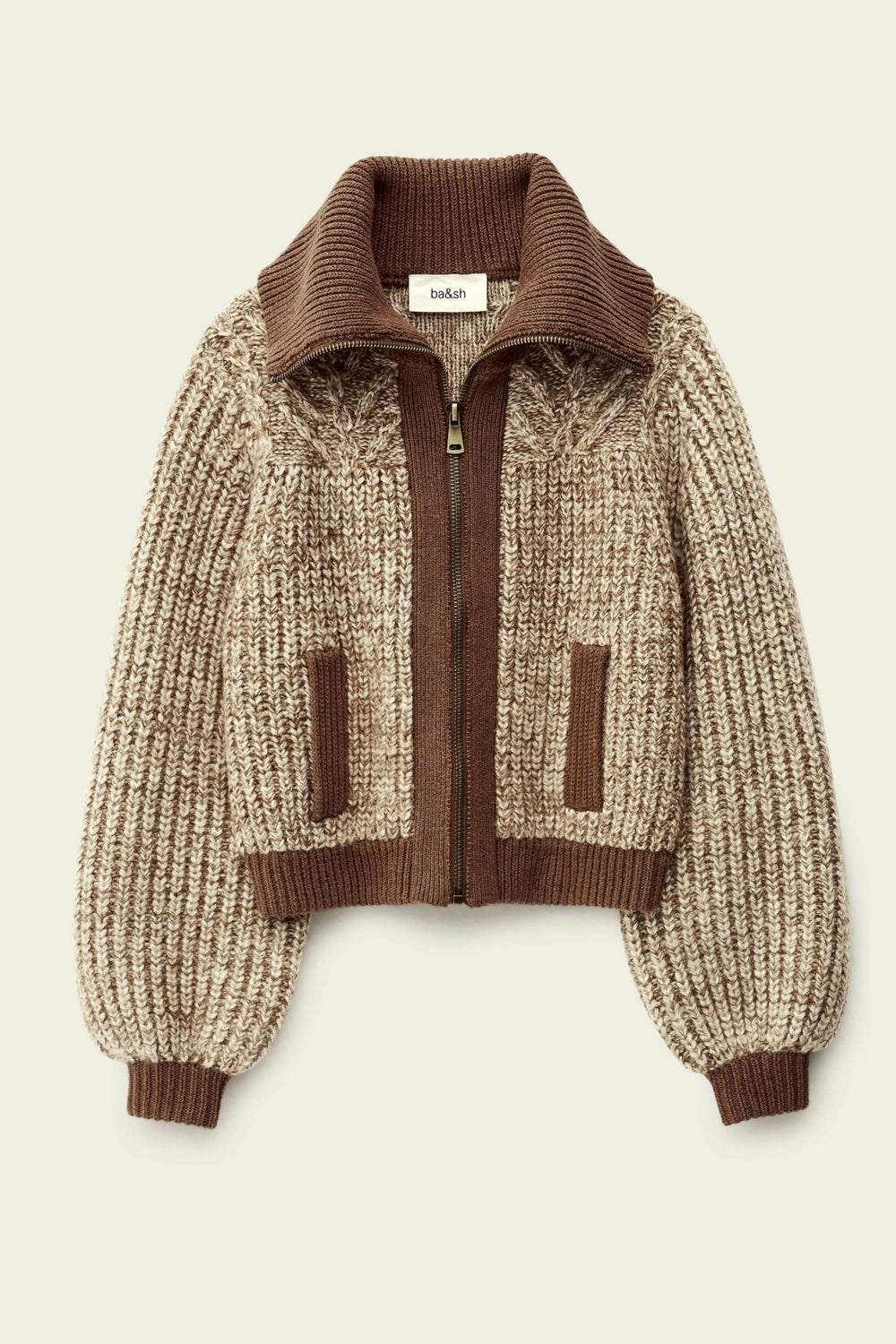Cardigan Rabel Marron