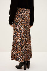 Midi Skirt Onintia Ocre