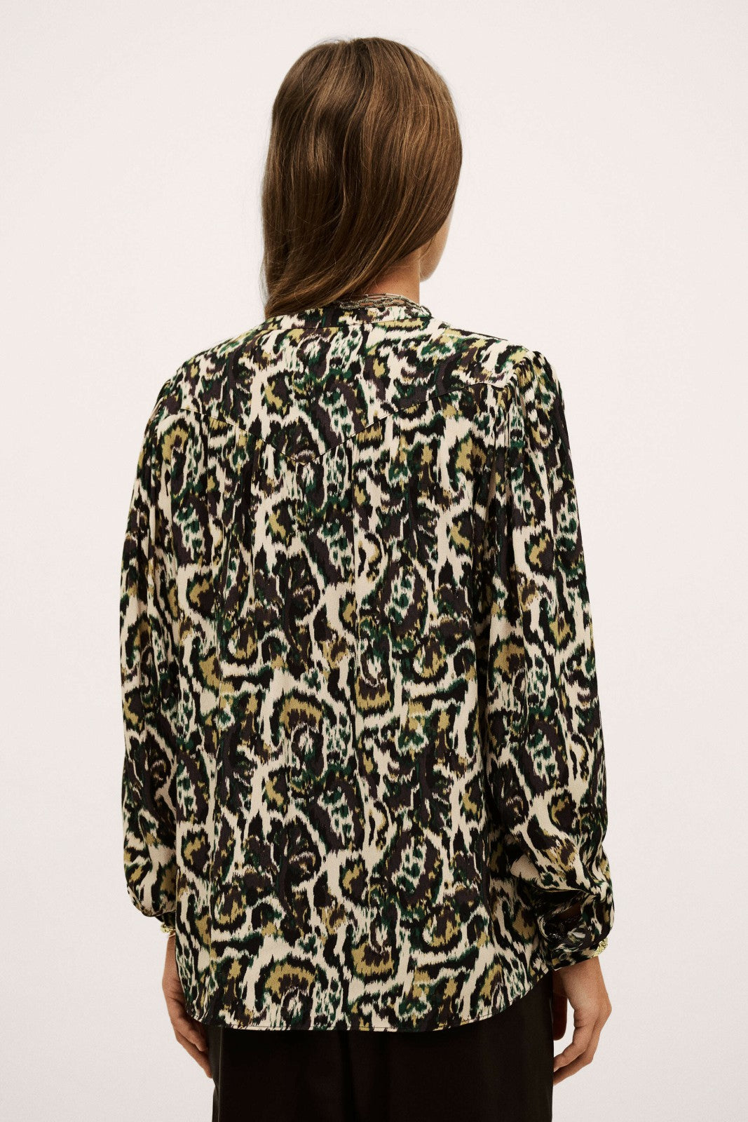 Long-Sleeved Blouse Onada Ecru