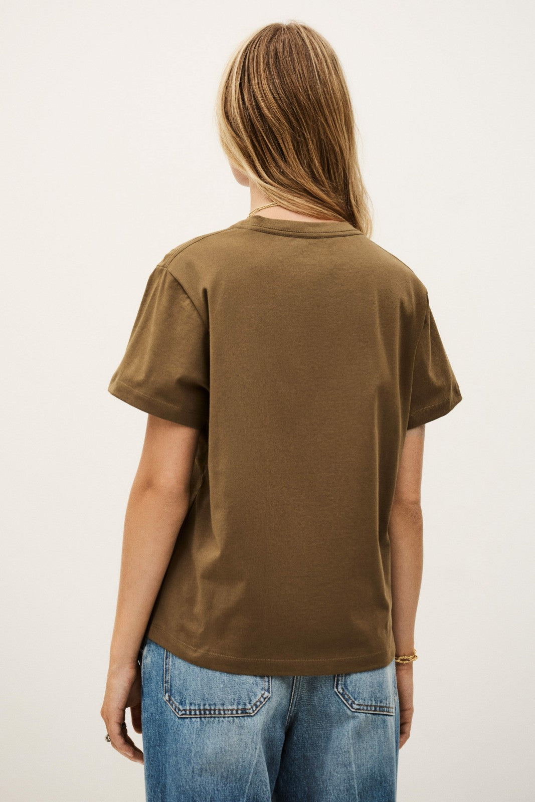 Short-Sleeved T-Shirt Ioni Marron