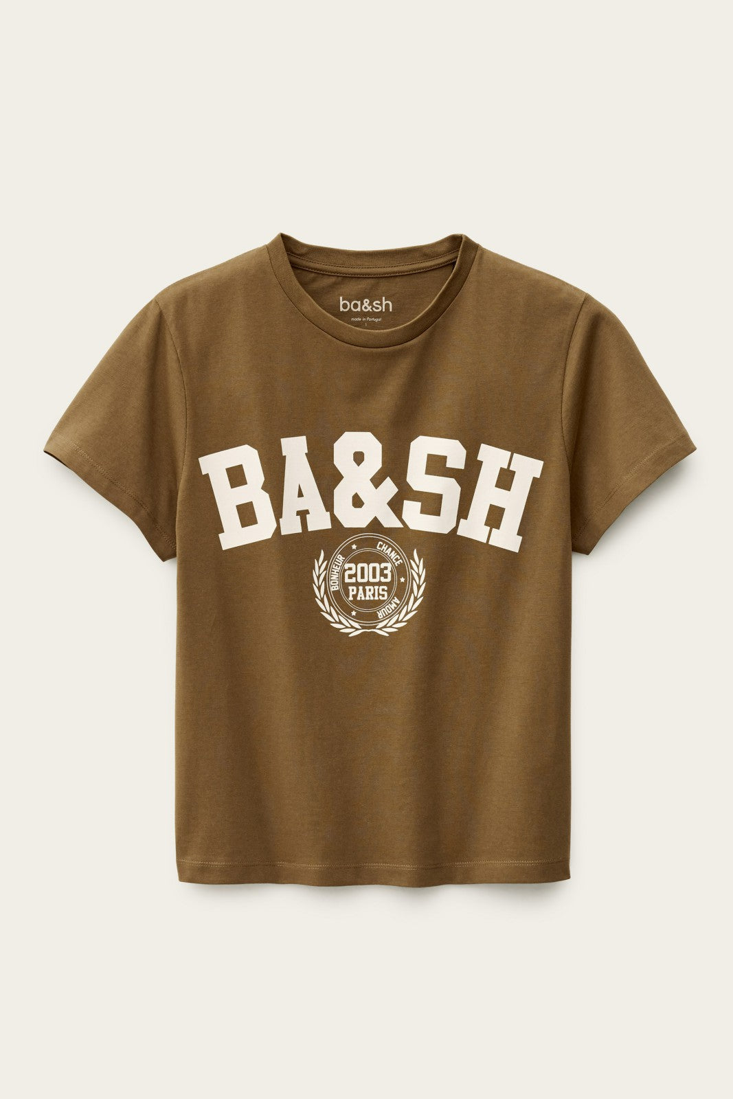 Short-Sleeved T-Shirt Ioni Marron