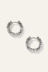 Hoop Earrings Oweva Argent