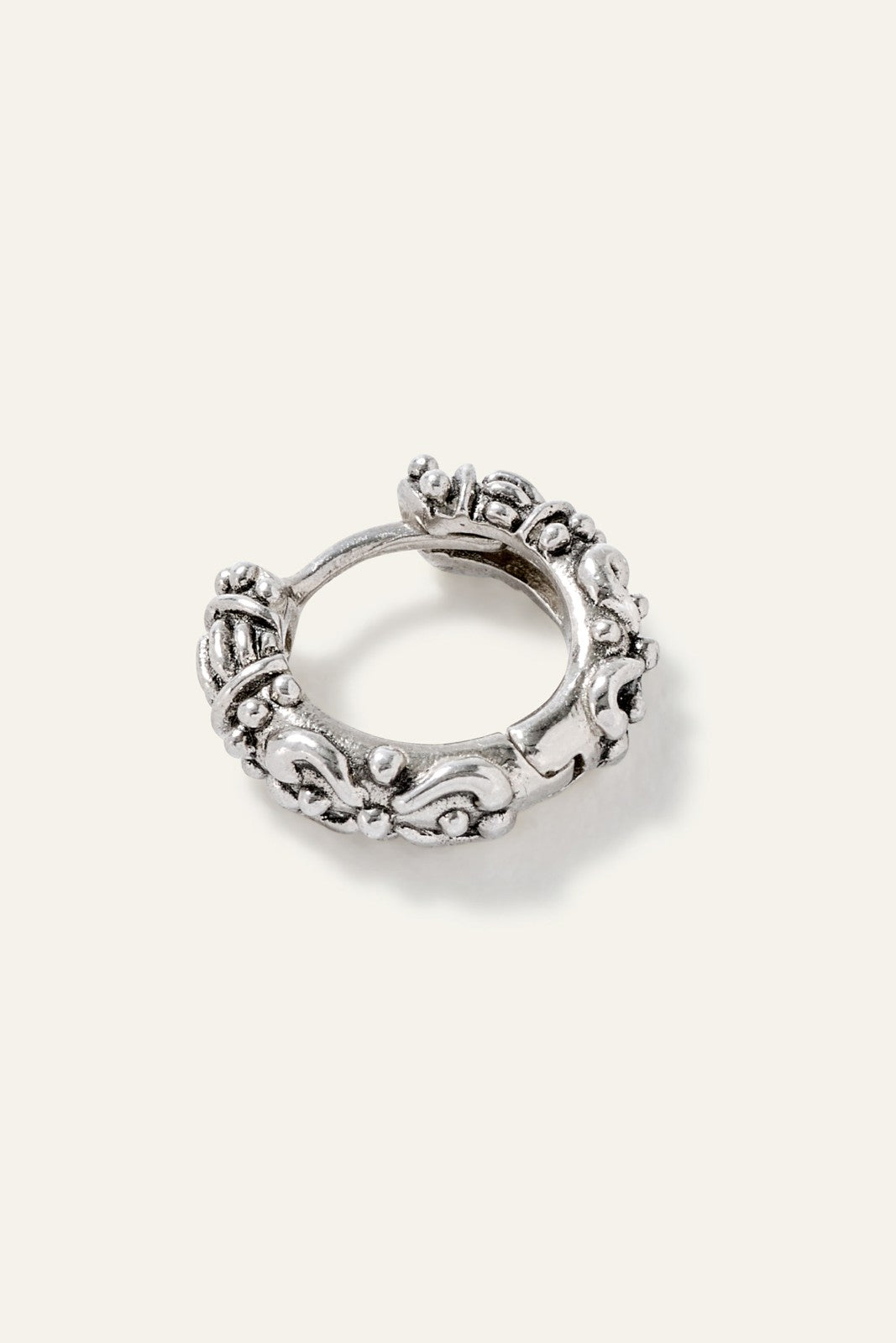 Hoop Earrings Oweva Argent