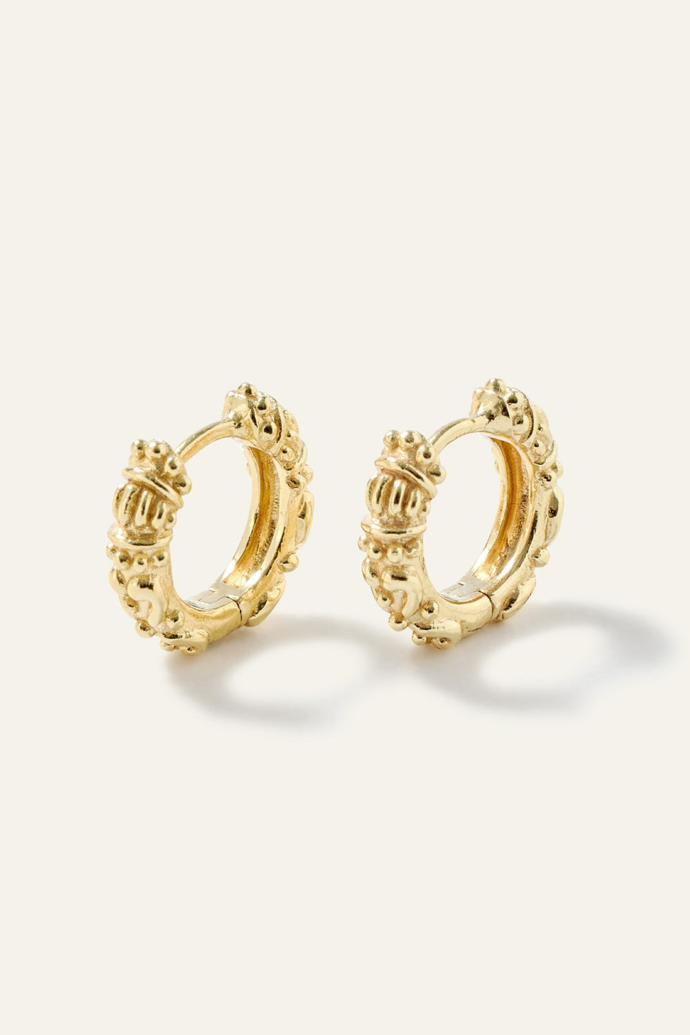 Hoop Earrings Oweva Gold