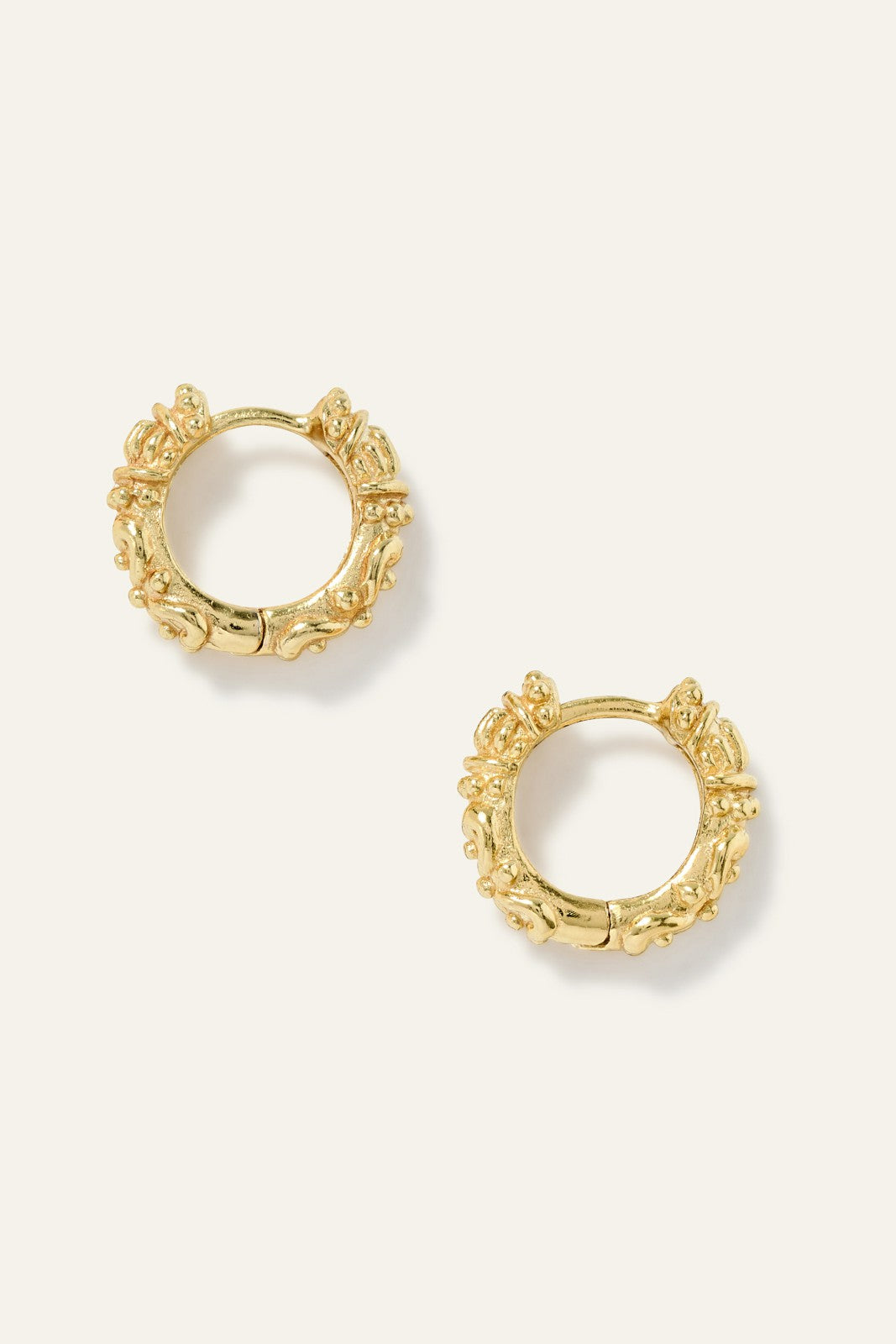 Hoop Earrings Oweva Gold