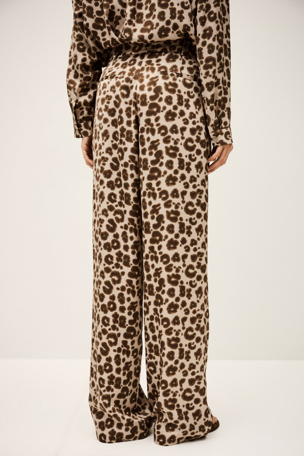 Printed Trousers Bloy Ecru