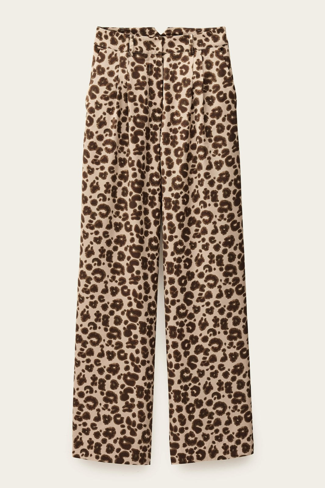 Printed Trousers Bloy Ecru