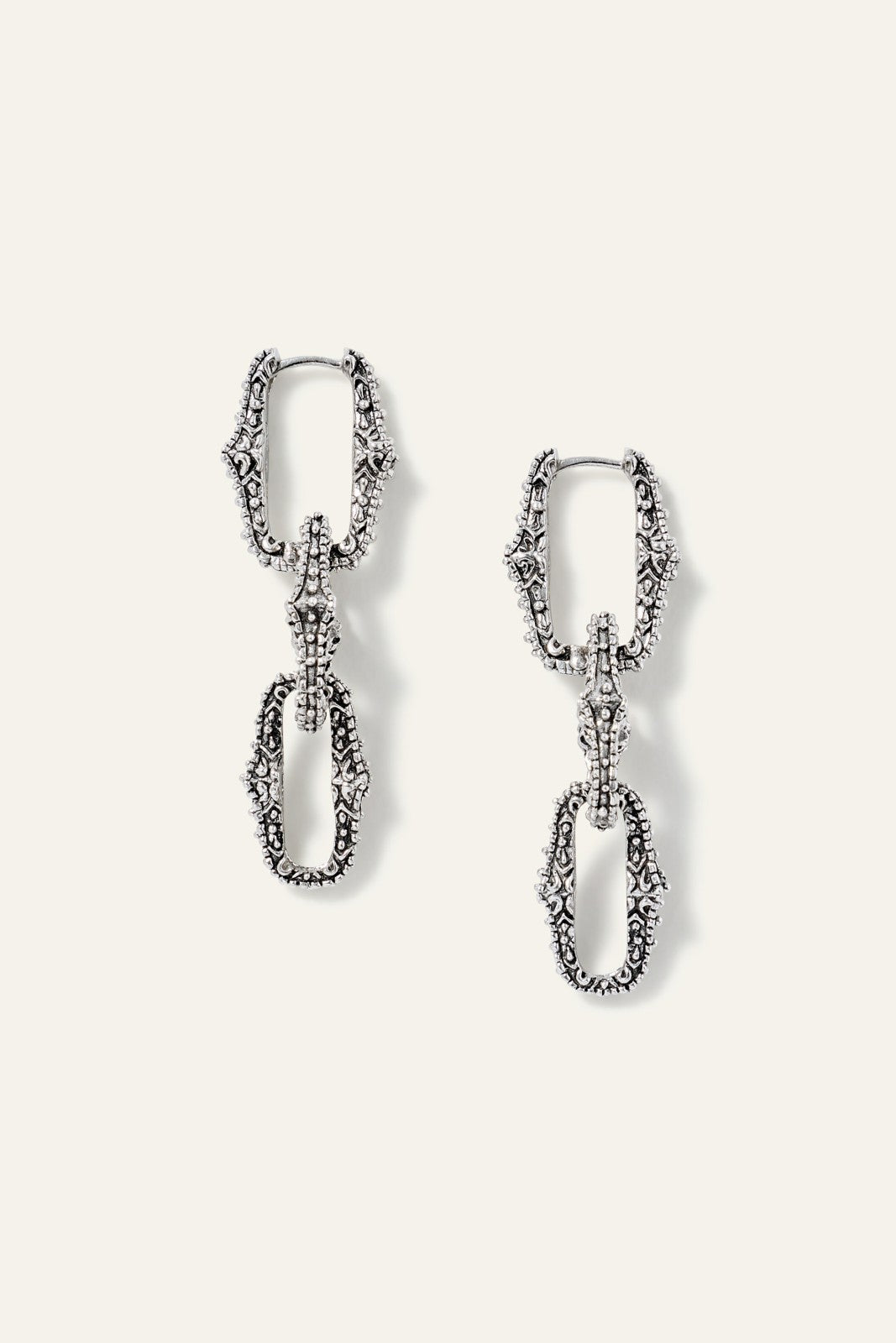 Link Earrings Dany Argent