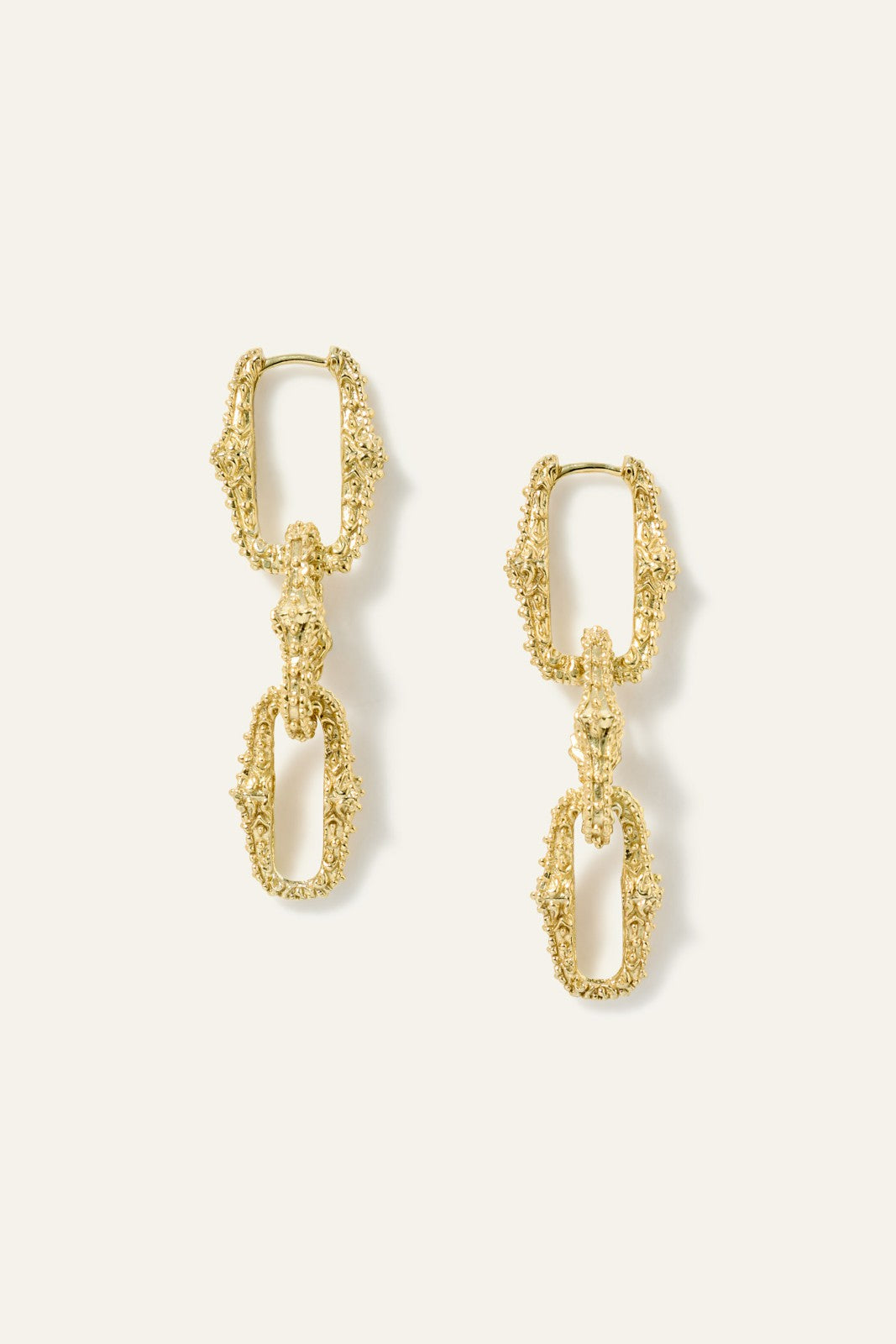 Link Earrings Dany Gold