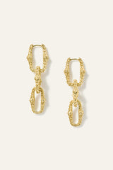 Link Earrings Dany Gold