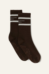 High Cotton Socks Shan Marron