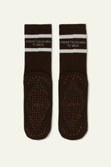 High Cotton Socks Shan Marron