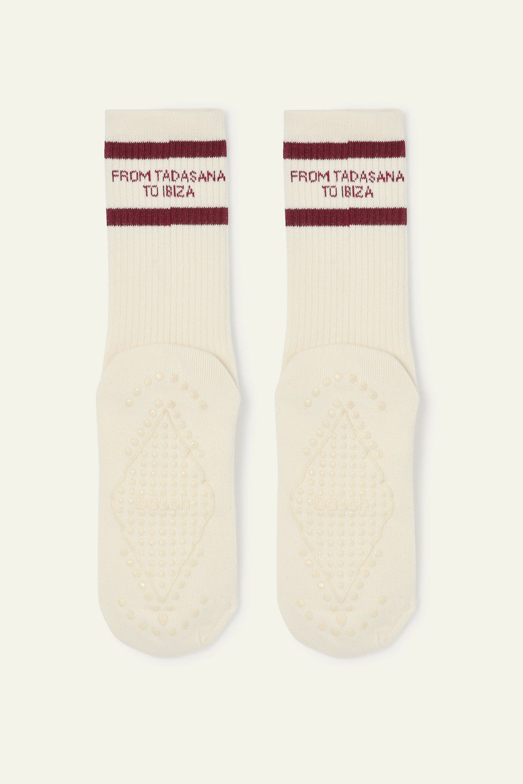 High Cotton Socks Shan Ecru