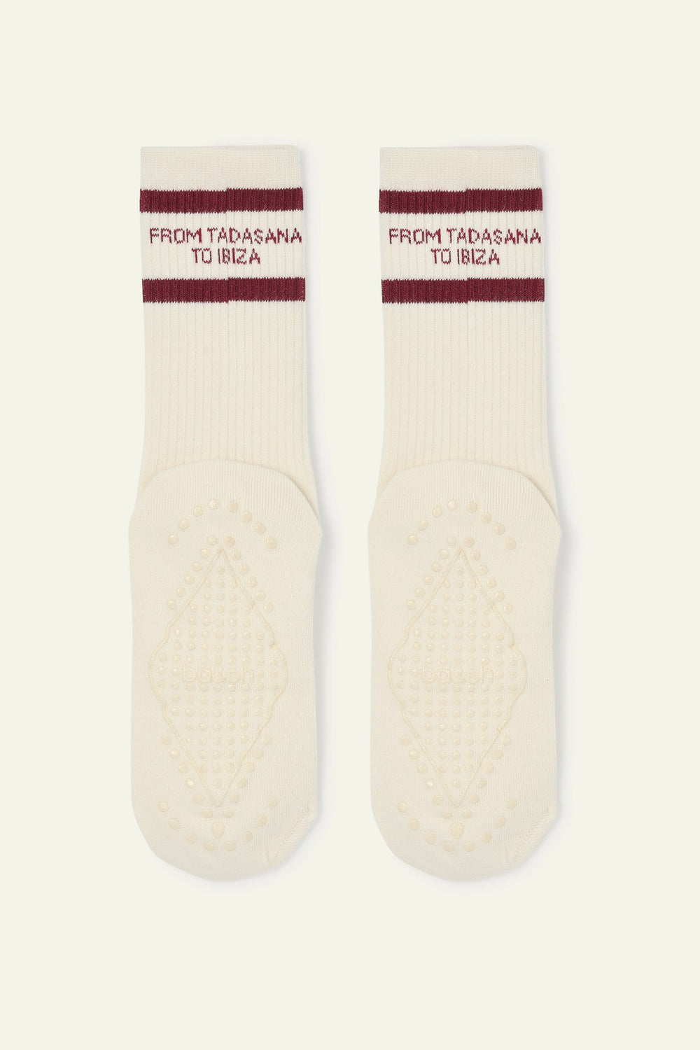 High Cotton Socks Shan Ecru