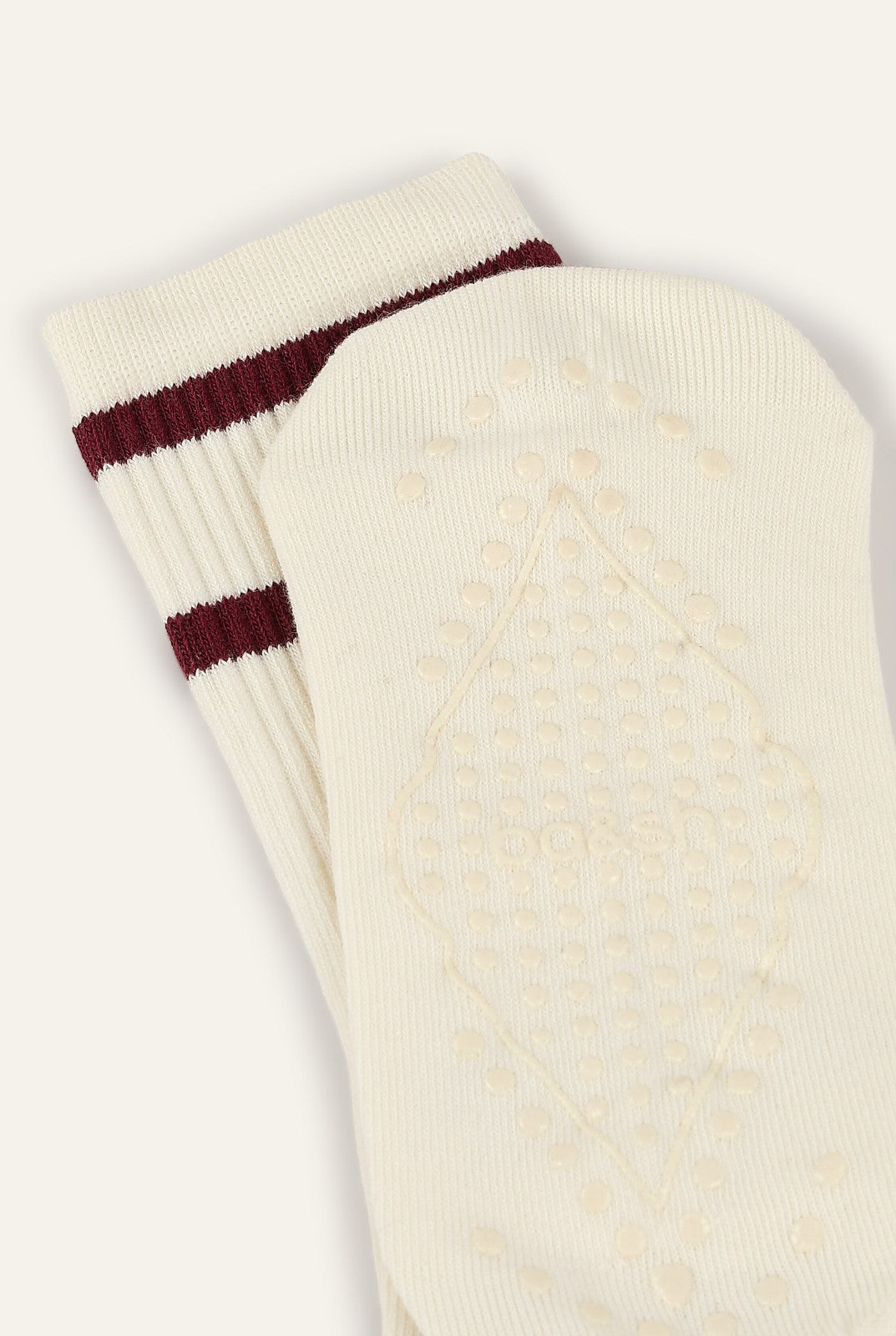 High Cotton Socks Shan Ecru