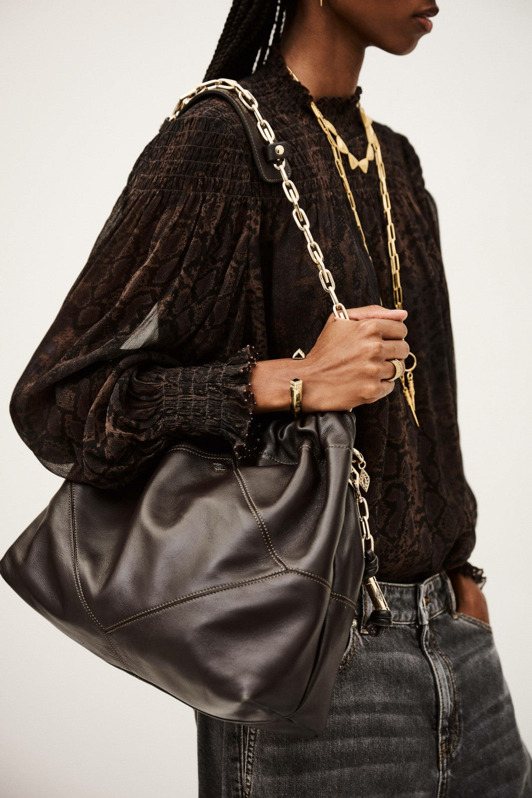 Bag Tote Brown