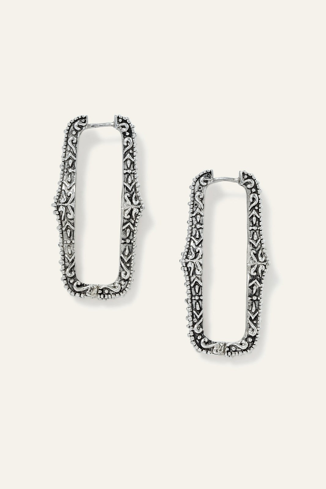 Chainlink Earrings Doha Argent