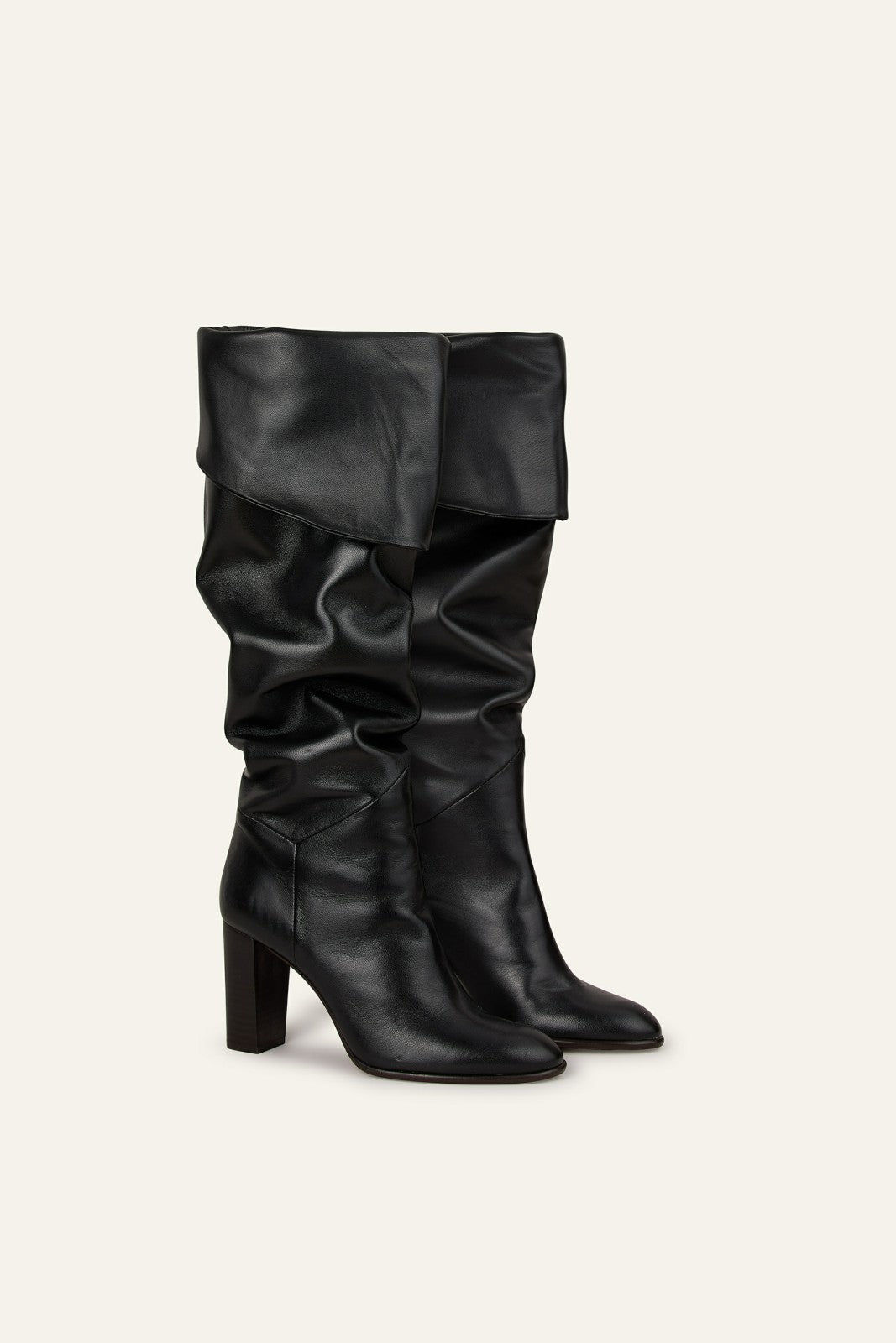 High Leather Noir