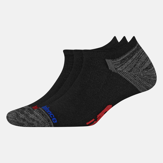 New Balance Strategic Cushion No Show Socks 3 Pack