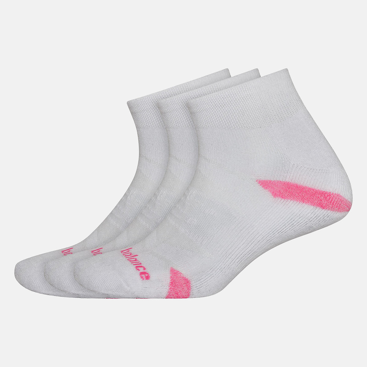 New Balance Performance Cushion Quarter Socks 3 Pack