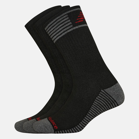 New Balance Performance Cushion Crew Socks 3 Pack