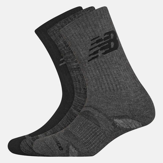 New Balance Performance Cushion Crew Socks 3 Pack
