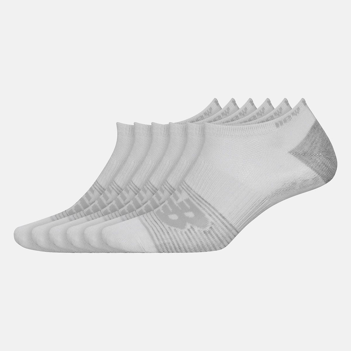 New Balance Lightweight No Show Socks 6 Pack