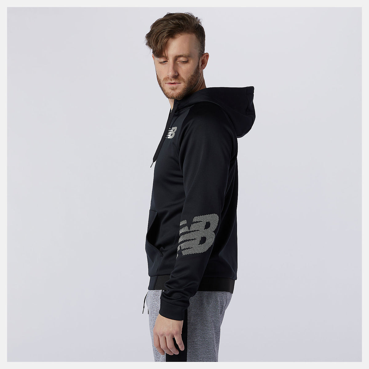 New Balance Tenacity Fleece Full Zip Hoodie