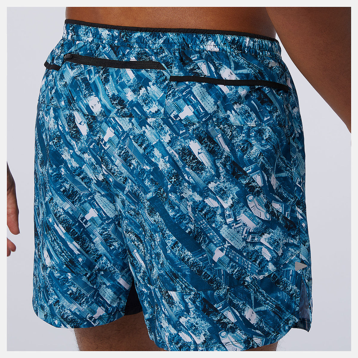 New Balance NYC Marathon Printed Impact Run 5 Inch Short