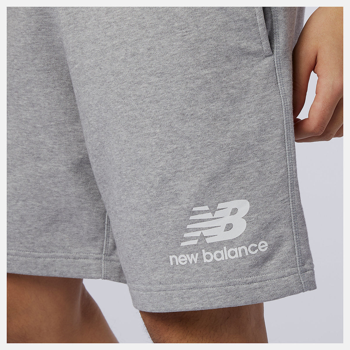 New Balance NB Essentials Stacked Logo Short