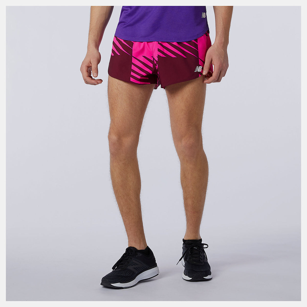 New Balance Printed Fast Flight 3 inch Split Short