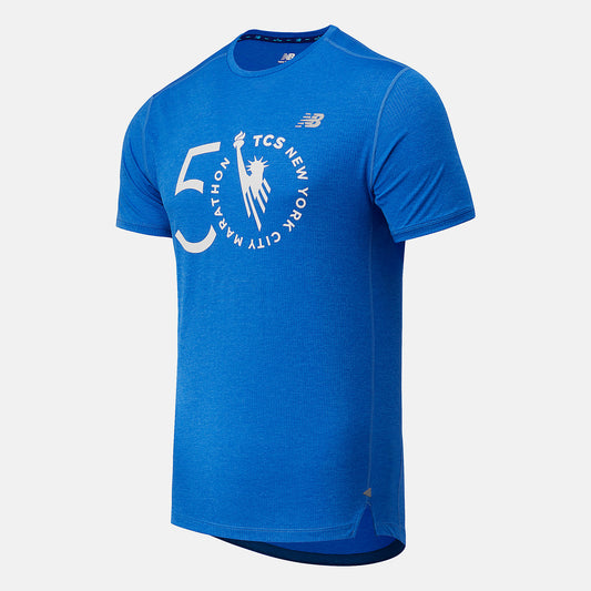 New Balance NYC Marathon Impact Run Short Sleeve