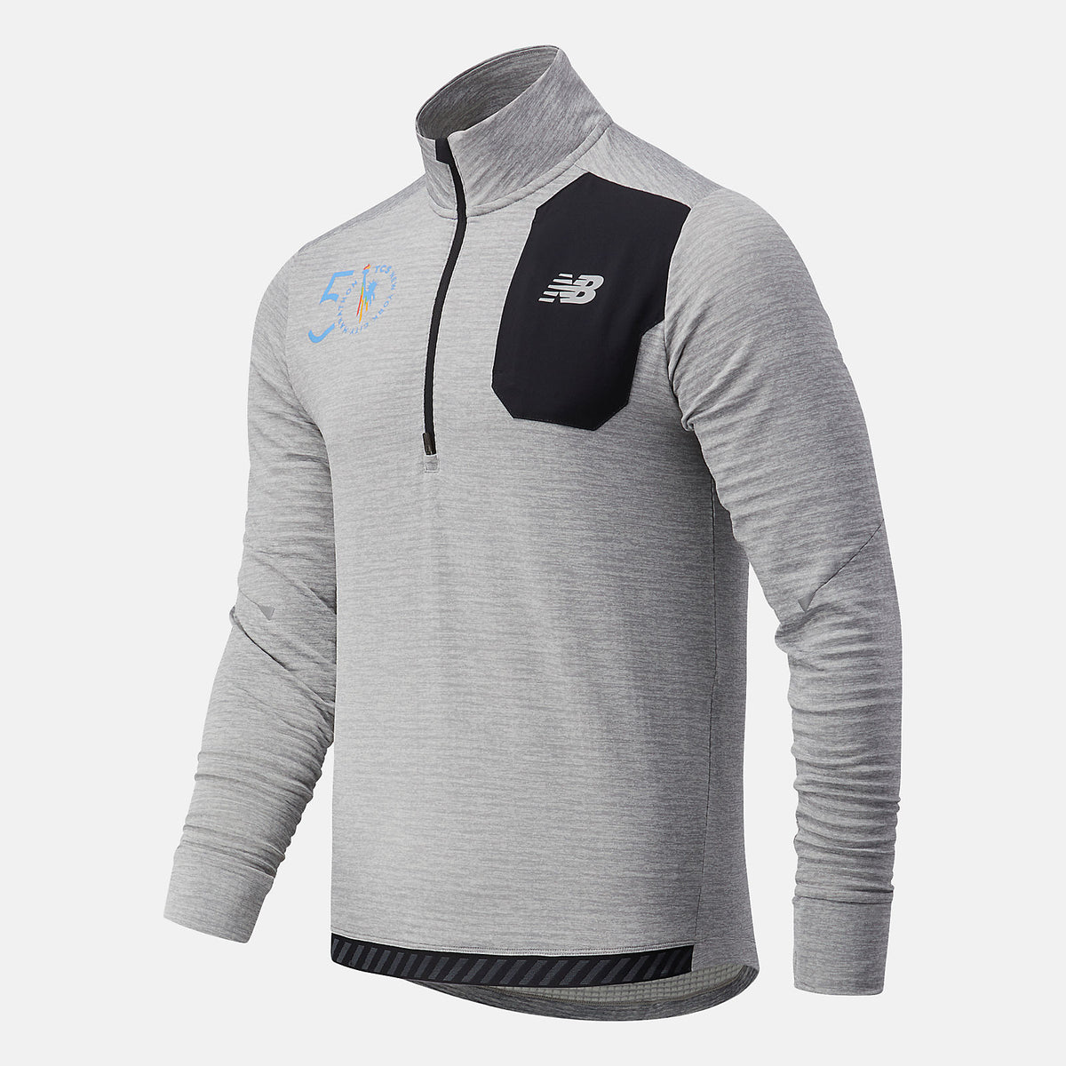 New Balance NYC Marathon Impact Run Grid Back Half Zip