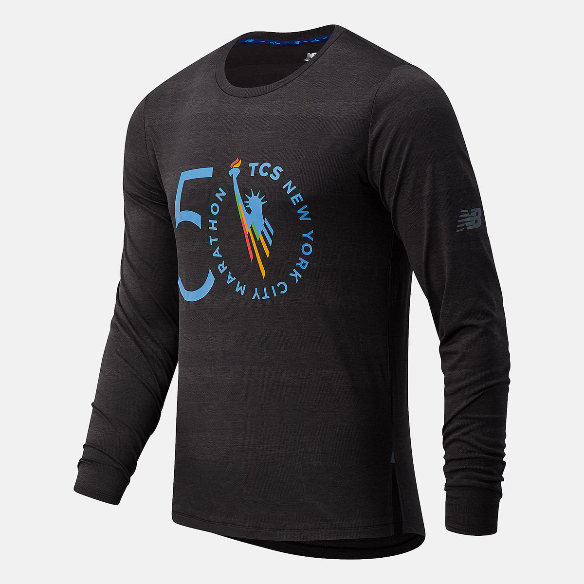 New Balance NYC Marathon Q Speed Fuel Jacquard Long Sleeve