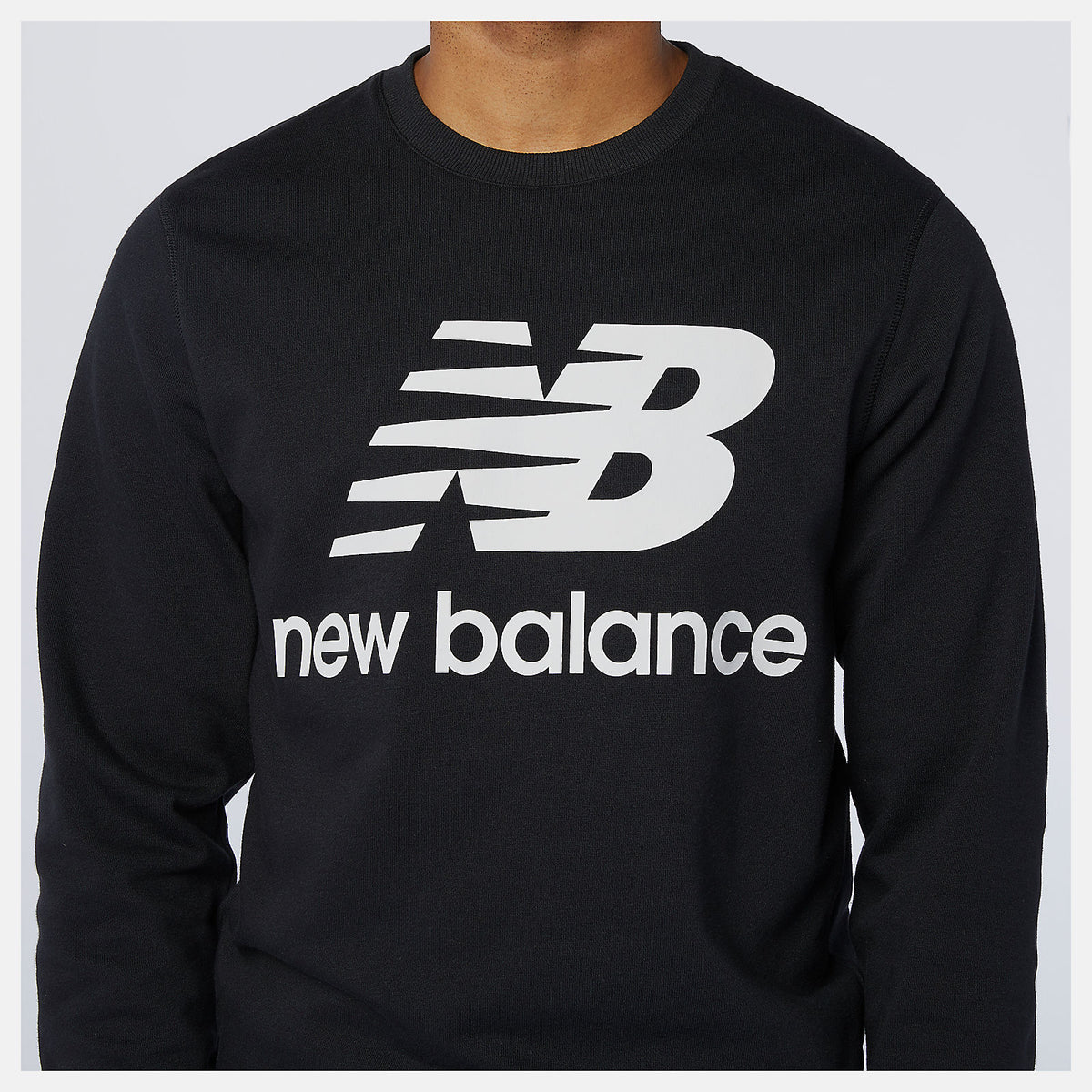 New Balance NB Essentials Stacked Logo Crew