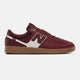 Burgundy/White