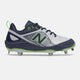Team Navy/Lime Green and White