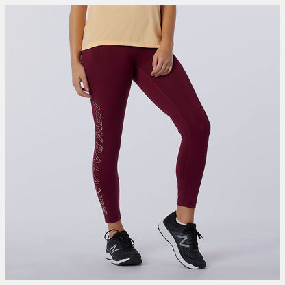 New Balance Printed Impact Run Crop