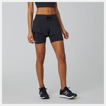 New Balance Impact Run 2 In 1 Short